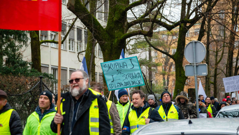Protest: Gregorčičeva
